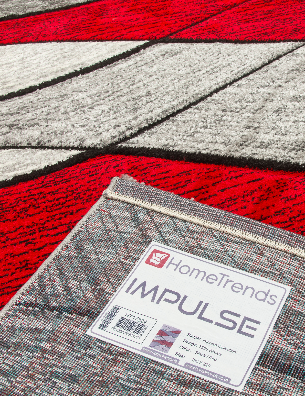 Floor Trends - Impulse Waves - Red