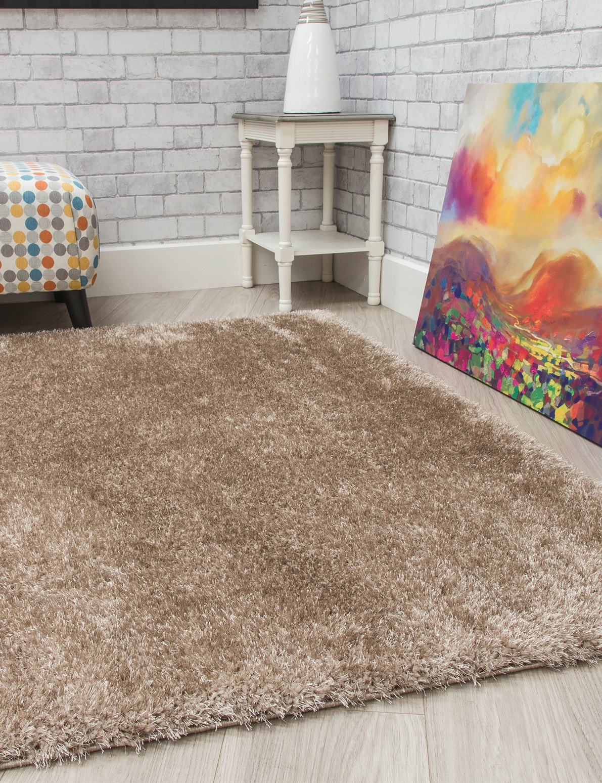 Floor Trends - Plush Shaggy - Beige