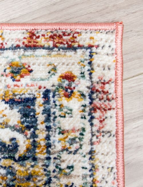 BOHO -   80 X 150 - MEDALLION - PINK
