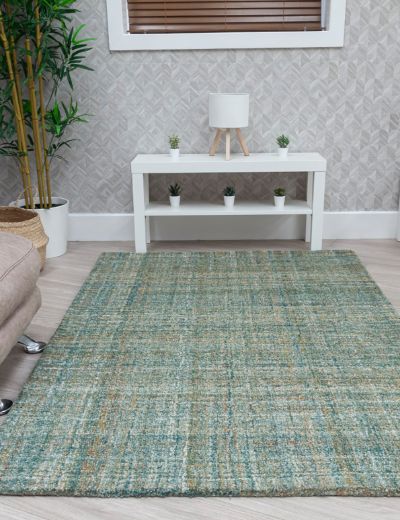 Lira Green Modern Rug 2