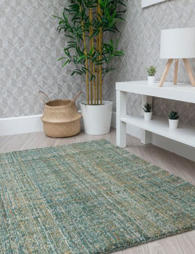 Lira Green Modern Rug 4