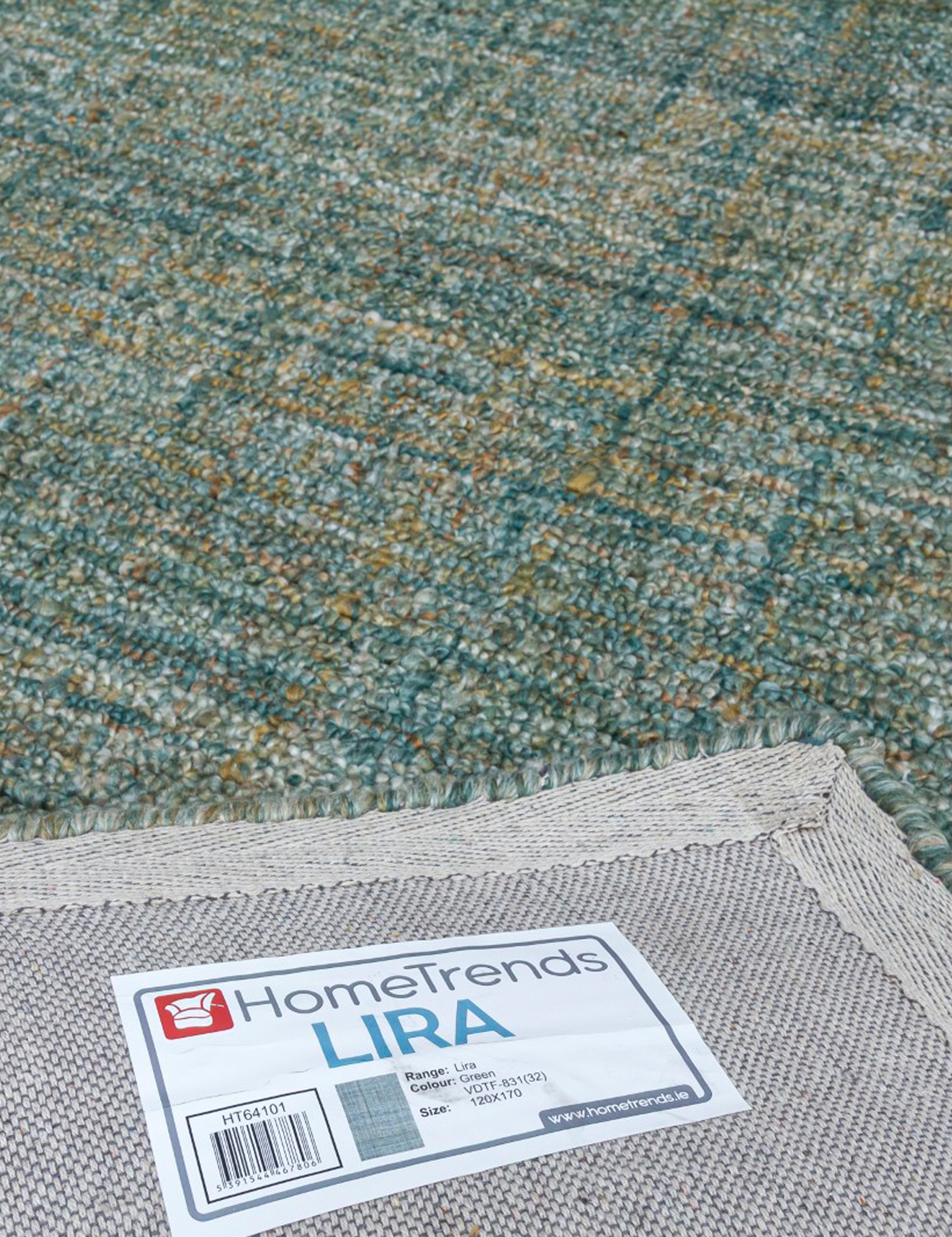 Floor Trends - Lira Green Modern Rug