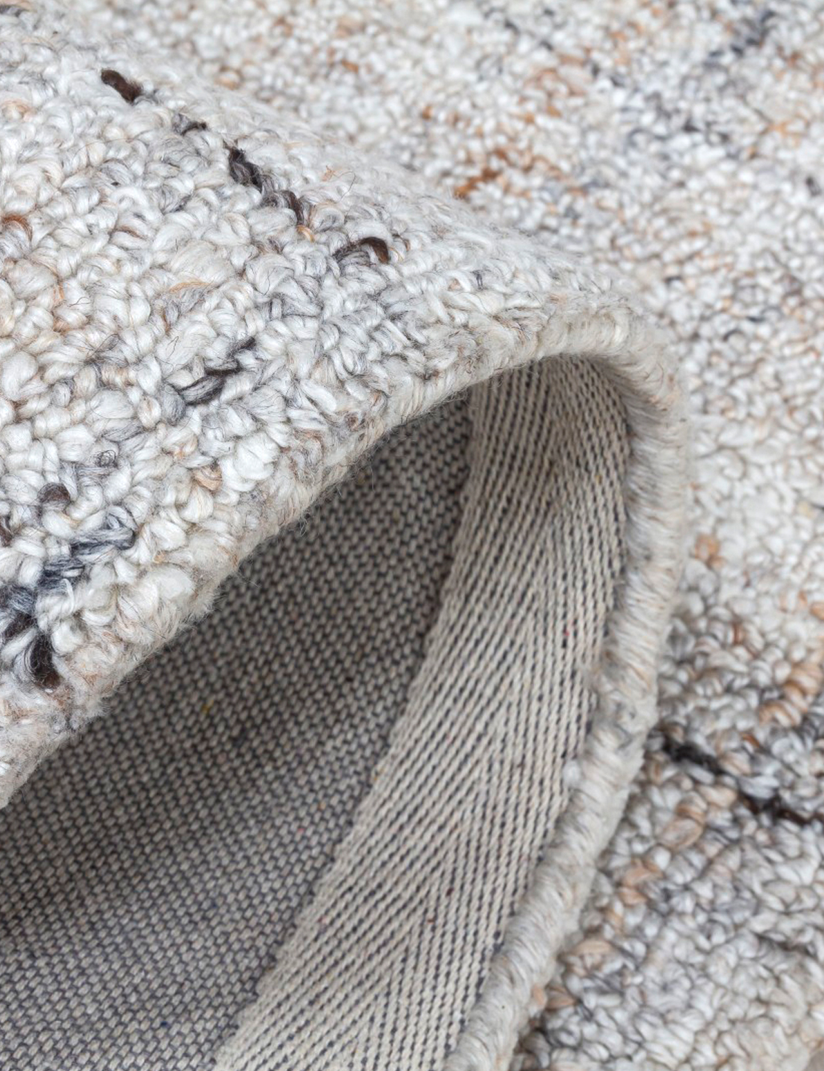 Floor Trends - Lira Ivory Copper Modern Rug