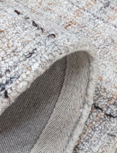 Lira Ivory Copper Modern Rug 7
