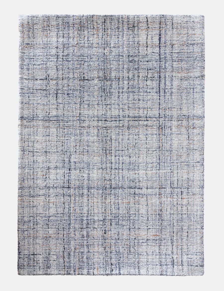 Lira Ivory Grey Modern Rug