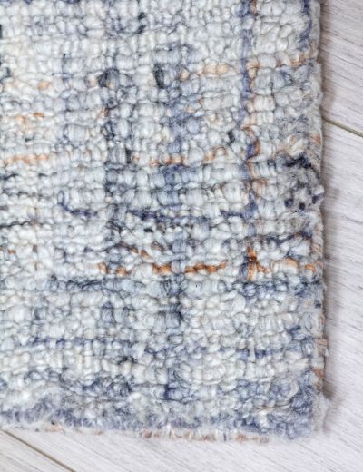 Lira Ivory Grey Modern Rug 6