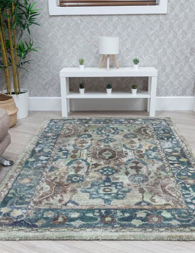 Verona Celeste Modern Rug 2