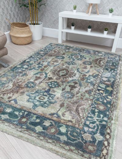 Verona Celeste Modern Rug 3