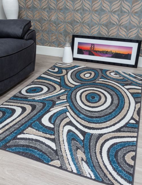 ALESSIA OASIS BLUE 120 X 170
