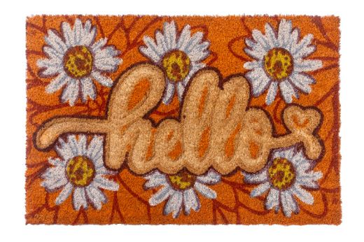 Coir Doormat - 45X75 - Blossom 4