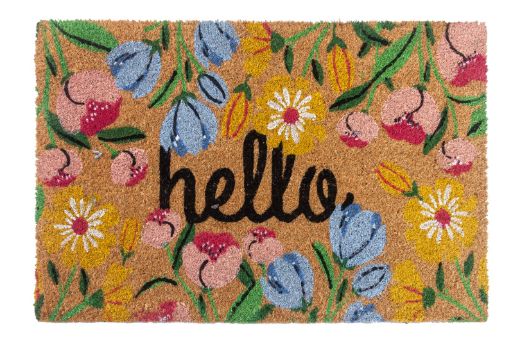 Coir Doormat - 45X75 - Blossom 6