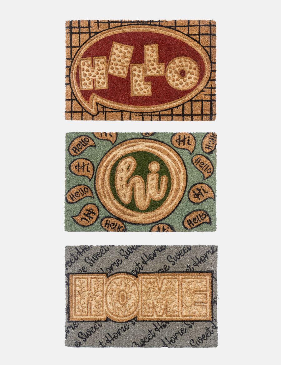 Coir Doormat - 40 X 60 - Hi Home Hello