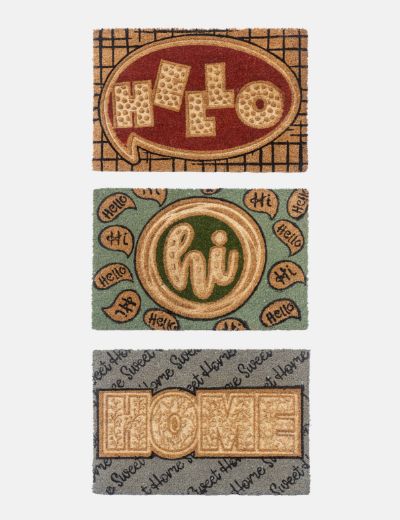 Coir Doormat - 40 X 60 - Hi Home Hello