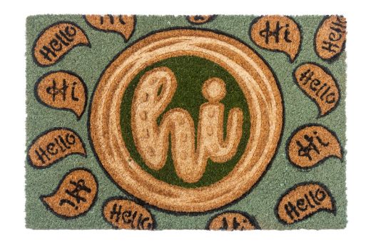Coir Doormat - 40 X 60 - Hi Home Hello 2