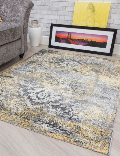 Antika Medallion Yellow 3