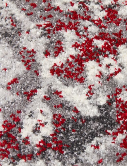 ANTIKA - 240 X 330 - MEDALLION - RED