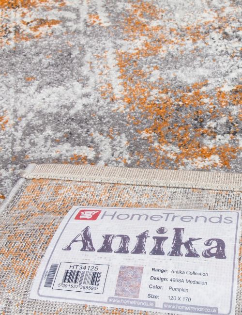 ANTIKA - 67 X 240 - MEDALLION - PUMPKIN